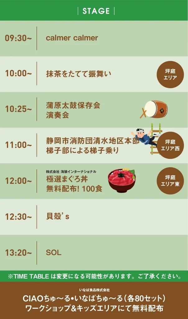 タイムテーブル